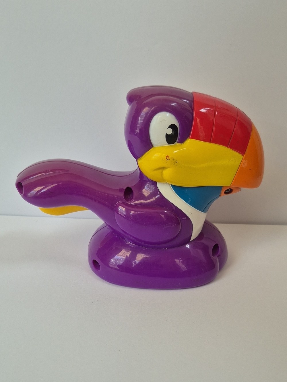 Vintage Fisher Price Wild Lights Toucan Flashlight - Sound And Flashlight